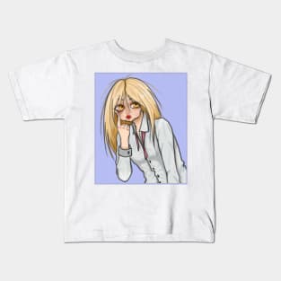 funny girl Kids T-Shirt